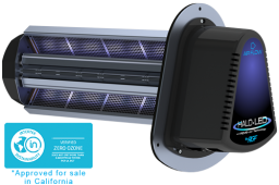 Halo-LED™整体家用管道空气净化器