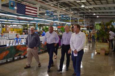 州长Rick Scott访问了RGF®